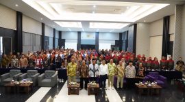 Pelaksanaan Rakor Bidang Pendidikan Kabupaten Garut di Ballroom Hotel Harmoni, Jalan Cipanas Baru, Kecamatan Tarogong Kaler, Kabupaten Garut, Jum'at (02/02/2024).