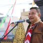 Penjabat Bupati Garut, Barnas Adjidin, memberikan arahan dalam Apel Pagi bersama Disparbud Kabupaten Garut, di Kantor Disparbud Kabupaten Garut, Jalan Ciledug, Kecamatan Garut Kota, Kabupaten Garut, Selasa (20/02/2024).