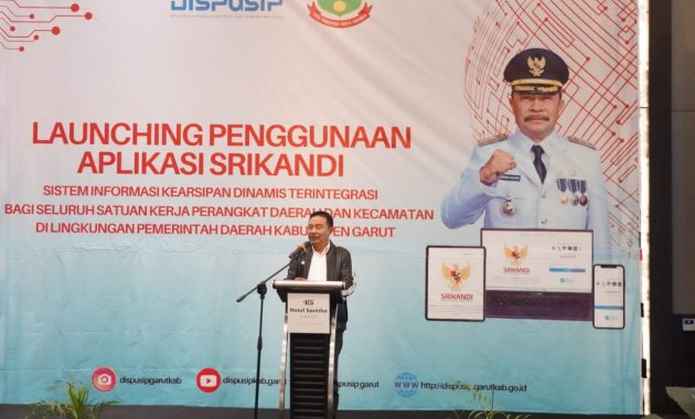 Pemerintah Kabupaten Garut Resmi Hadirkan Aplikasi Srikandi untuk Efisiensi Pengelolaan Arsip