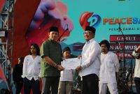 Pelaksanaan kegiatan Peacesantren Ramadan Show 