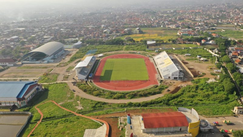 Stadion Dalem Bintang, di Area SOR RAA Adiwijaya, Kecamatan Tarogong Kidul, Kabupaten Garut.