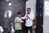 Ratusan Siswa Tsanawiyah dan Mualimin Persis Tarogong Garut mengikuti Workshop Perlindungan Khusus Anak di Satuan Pendidikan, berlangsung di Komplek Persis Rancabango, Kecamatan Tarogong Kidul, Kabupaten Garut, Rabu (27/03/2024).