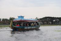 Kunjungan Penjabat Bupati Garut, Barnas Adjidin, ke objek wisata Situ Bagendit Kecamatan Banyuresmi dan Lamping Cirorek Kecamatan Cilawu, Kabupaten Garut, Minggu (14/04/2024).