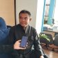 Kepala DLH Garut, Jujun Juansyah, memberikan pernyataan mengenai penanganan sampah di Kabupaten Garut selama bulan Ramadan dan pasca lebaran,  di kantornya, Jalan Terusan Pahlawan, Kecamatan Tarogong Kidul, Kabupaten Garut, Kamis (18/4/2024).