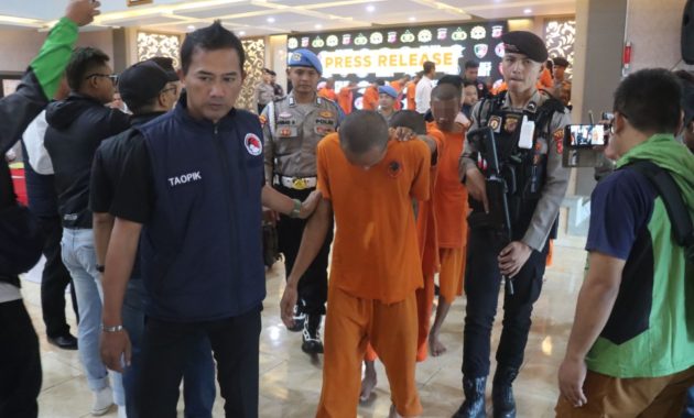 Puluhan Tersangka Kasus Narkoba Ditangkap Polres Garut Dalam Operasi Antik Lodaya 2024