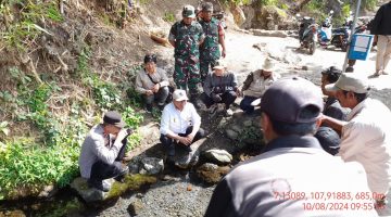 Stafsus Kementerian Pantau Proyek Pengairan di Garut untuk Antisipasi El Nino