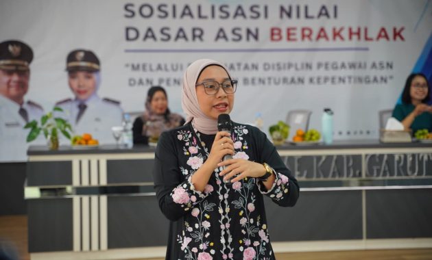 Wabup Putri Karlina Tekankan Pentingnya Disiplin dan Integritas ASN Garut