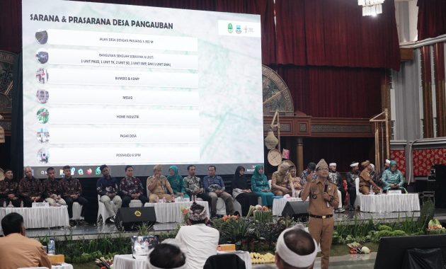 Desa Pangauban Tampilkan Terobosan Unggulan, Bupati Garut Beri Dukungan di Ajang Gapura Sri Baduga 2025