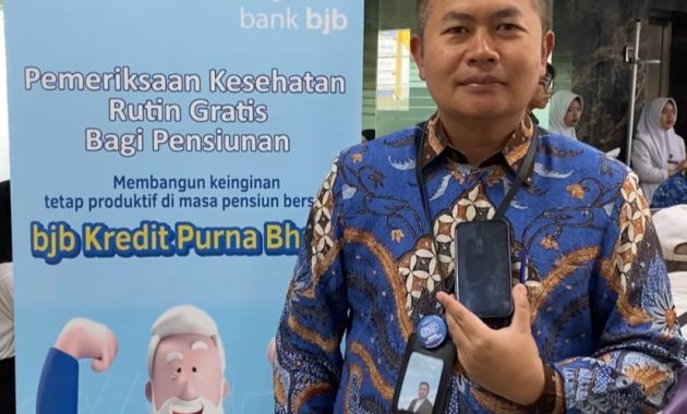 Bank BJB Garut Gandeng Dinkes Fasilitasi Pemeriksaan Kesehatan Gratis untuk Pensiunan