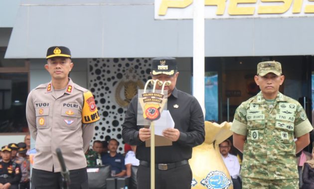 Pengamanan Nataru di Garut Dimulai, Apel Operasi Ketupat Lodaya 2025 Digelar