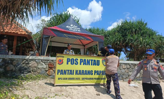Sat Polairud Polres Garut Tingkatkan Pengamanan Wisata Pantai Selatan Jelang Libur Nataru