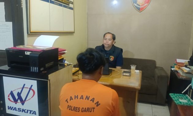 Ketahuan Dorong Motor Curian, Pria Asal Cikajang Diamankan Warga di Cisurupan