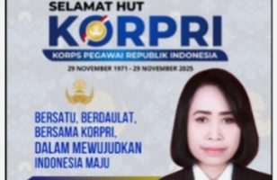 Kepala BKD Kab. Garut (Badan Kepegawaian Daerah) Mengucapkan HUT KORPRI KE- 54 Tahun 2025