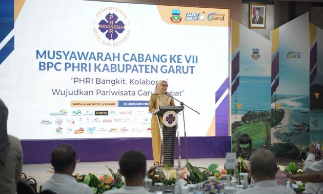 Perkuat Peran Hotel dan Restoran, Wabup Garut Hadiri Muscab VII PHRI