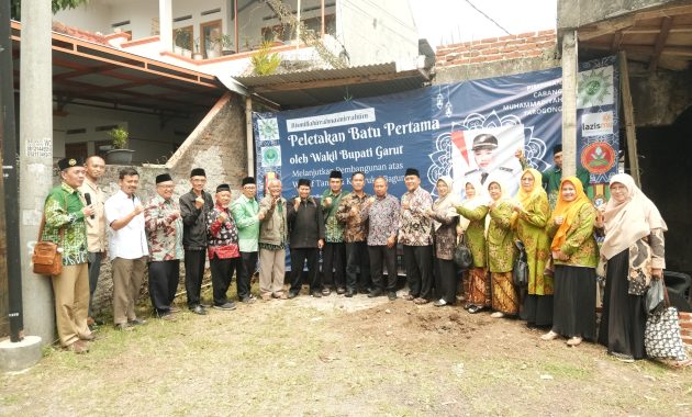 Peletakan Batu Pertama Gedung Dakwah PCM Tarogong, Dorong Penguatan Nilai Keagamaan di Garut
