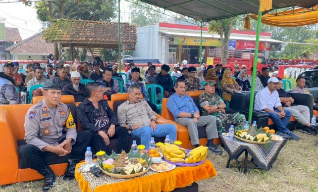 Peletakan Batu Pertama KDMP Mekarjaya, Kadiskop UKM Garut Tegaskan Peran Koperasi sebagai Penggerak Ekonomi Desa