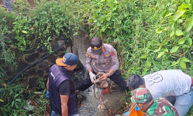 Pria Ditemukan Meninggal di Selokan Cibatu, Polisi Lakukan Penyelidikan