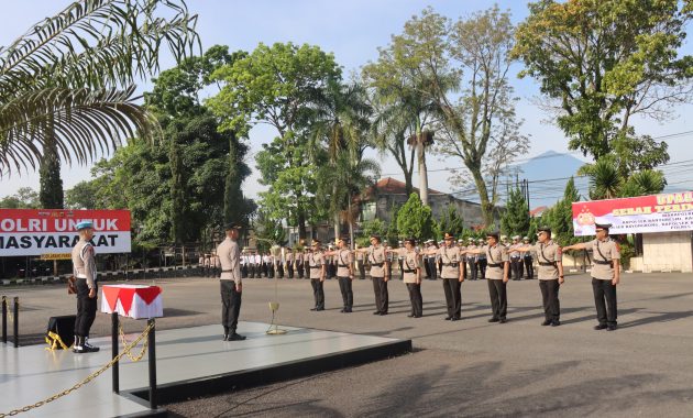 Rotasi Jabatan di Polres Garut, Kapolres Tegaskan Komitmen Tingkatkan Profesionalisme Personel