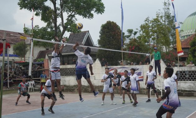 Liga Desa 2026 Jadi Ajang Kebersamaan, Bupati Garut Tinjau Turnamen Voli di Bayongbong
