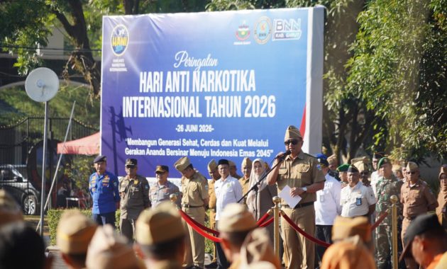 Bupati Garut Ajak Seluruh Elemen Bersatu Perangi Narkoba pada Peringatan HANI 2026