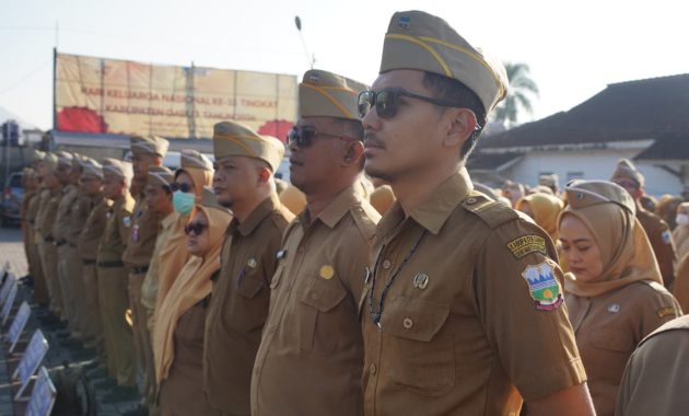 Momentum Harganas ke-33, Bupati Garut Serahkan SK Pensiun dan Ajak Perkuat Ketahanan Keluarga