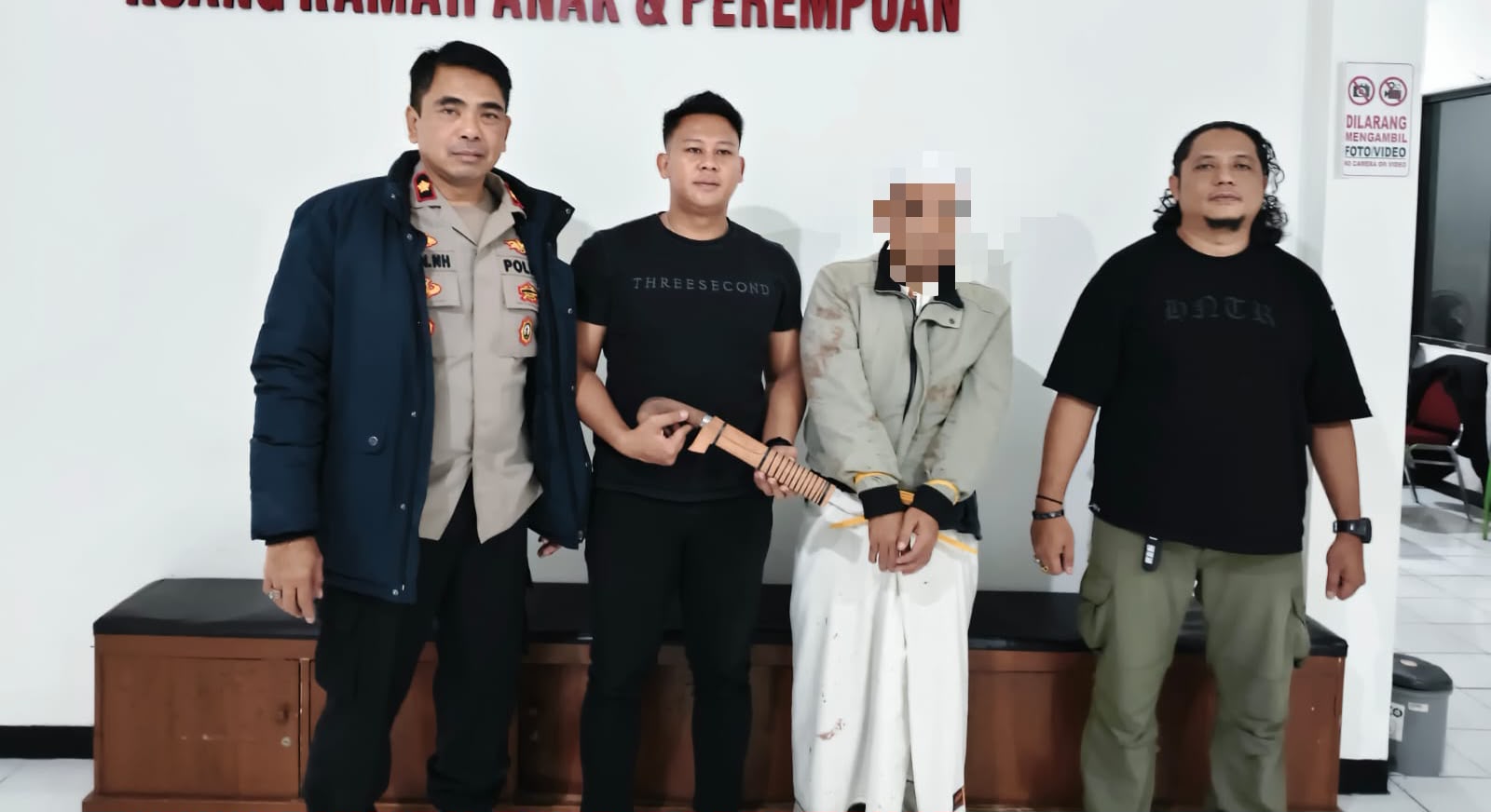 Terlibat Perselisihan Keluarga, Pria di Banyuresmi Garut Diamankan Polisi Usai Diduga Aniaya Kerabat dengan Golok