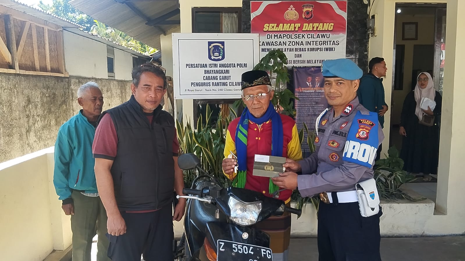 Polsek Cilawu Tempuh Jalur Kekeluargaan dalam Penyelesaian Kasus Dugaan Pencurian Motor