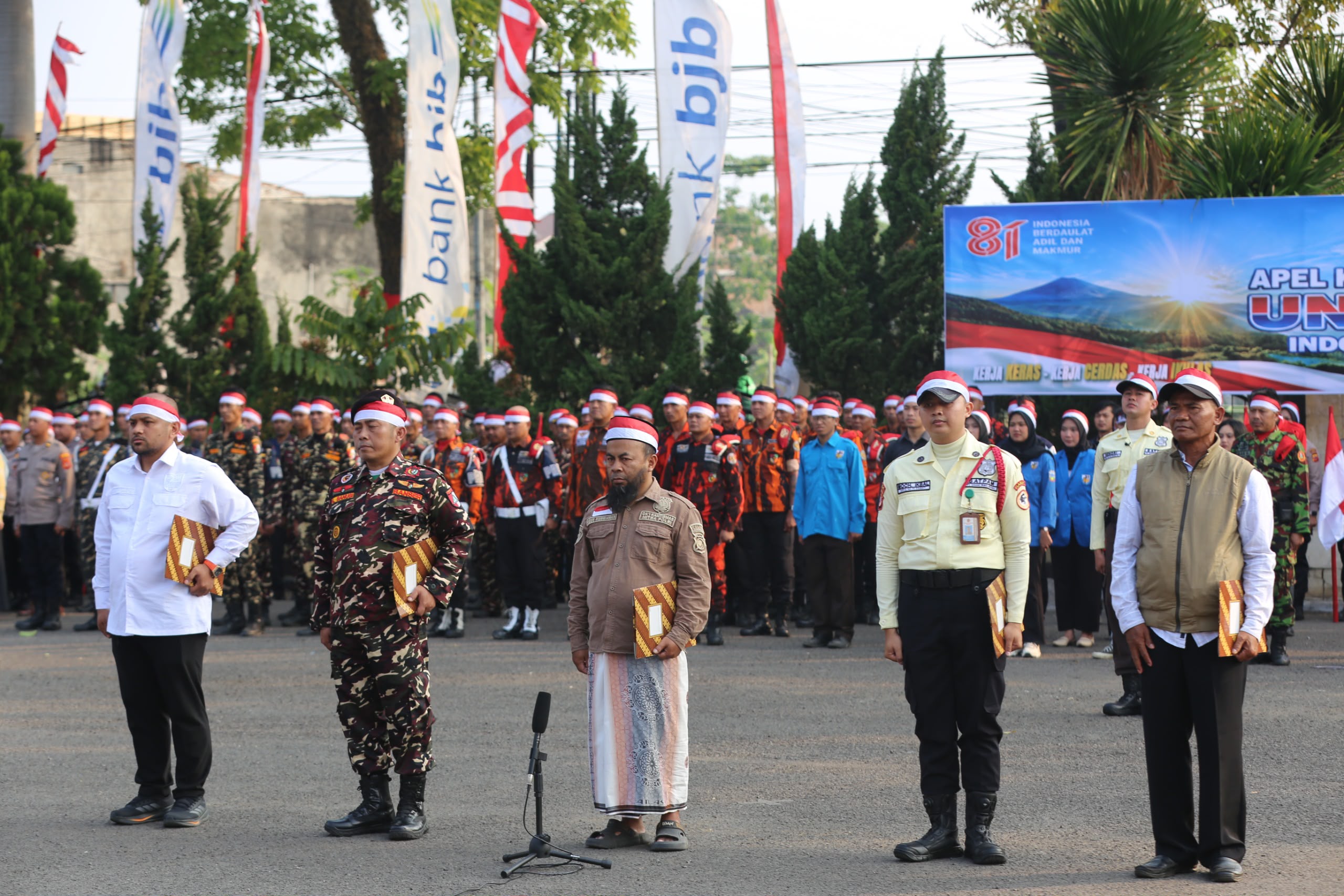 Apel Kebangsaan di Garut Perkuat Sinergi TNI-Polri dan Masyarakat Jaga Kondusivitas
