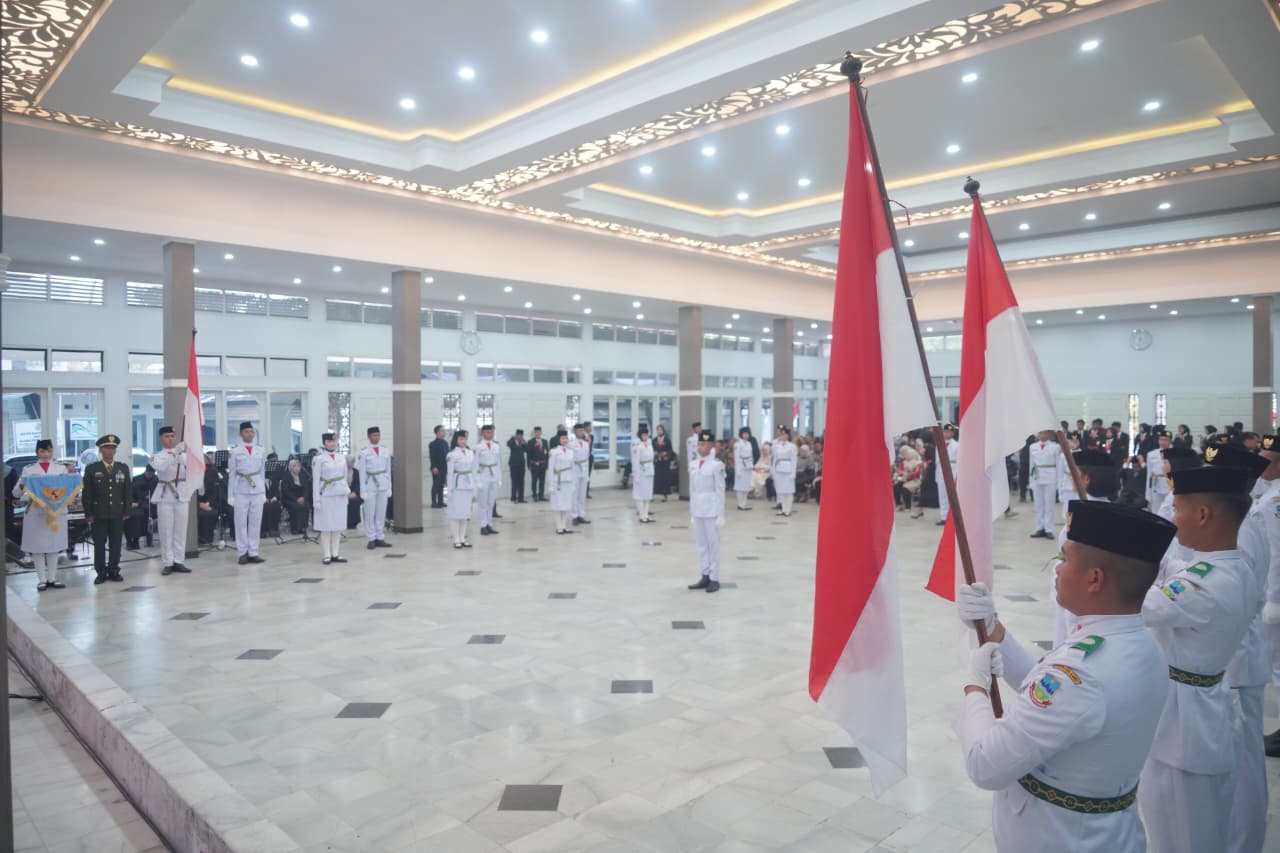 Paskibraka Garut 2026 Resmi Dikukuhkan, Bupati Tekankan Nilai Kehormatan dan Loyalitas