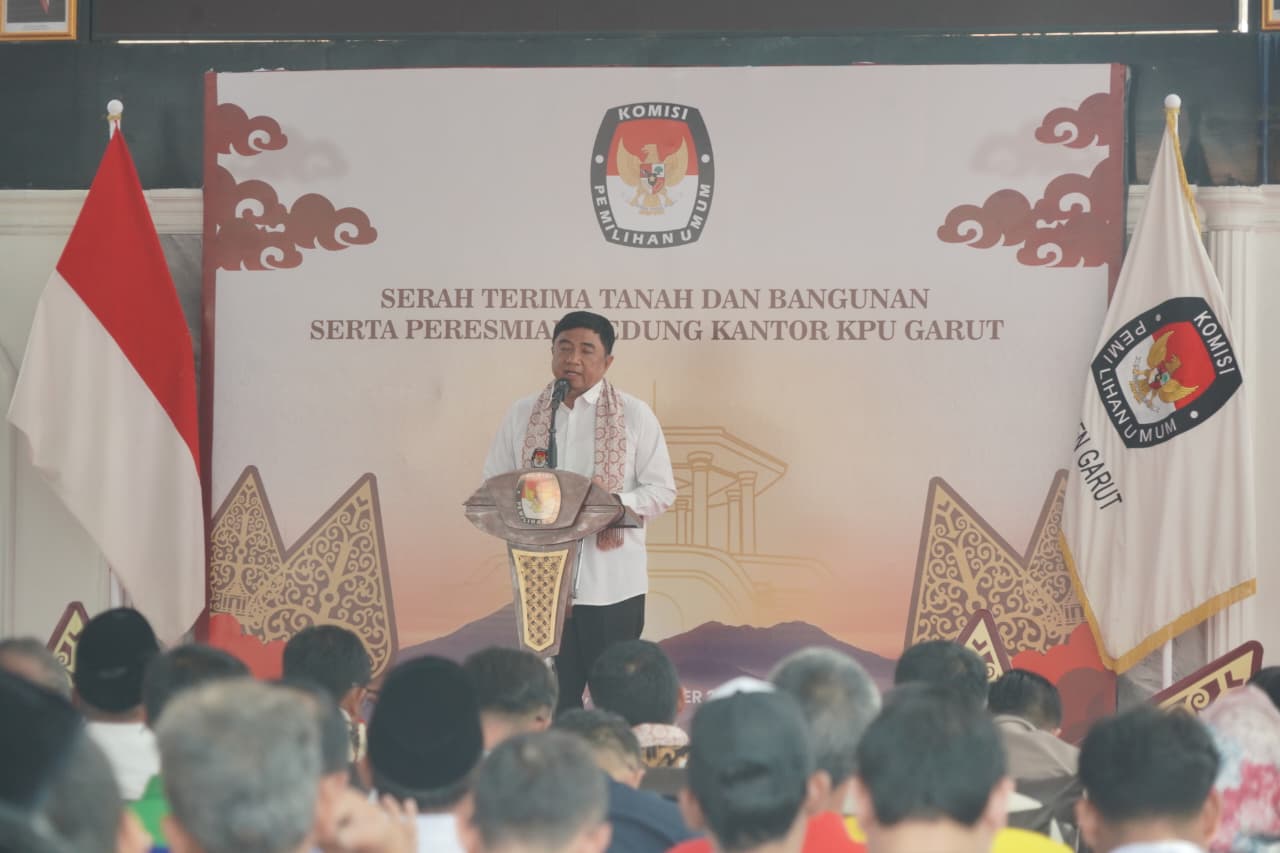 KPU Garut Punya Gedung Baru, Bupati Minta Pelayanan dan Integritas Terus Diperkuat