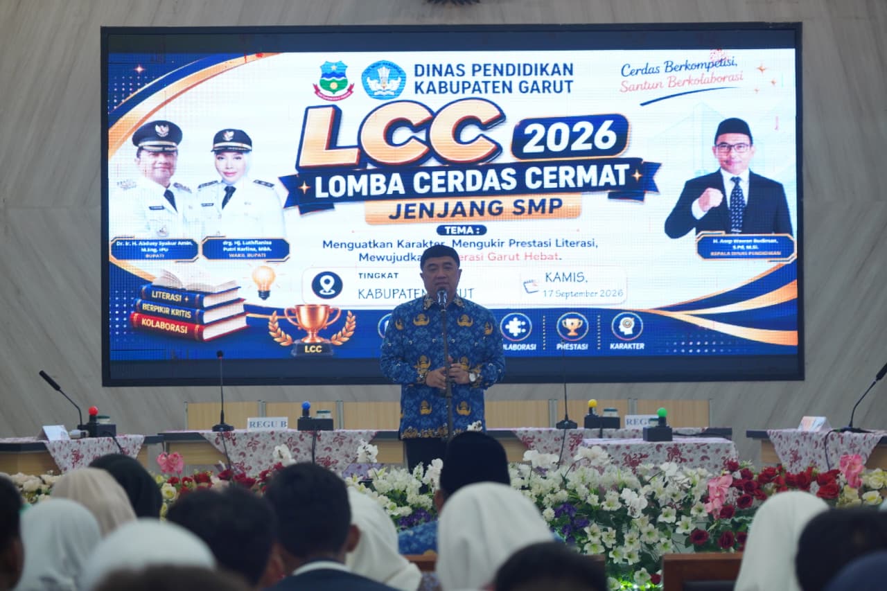 LCC SMP Garut Jadi Ajang Asah Literasi dan Semangat Kompetisi Pelajar