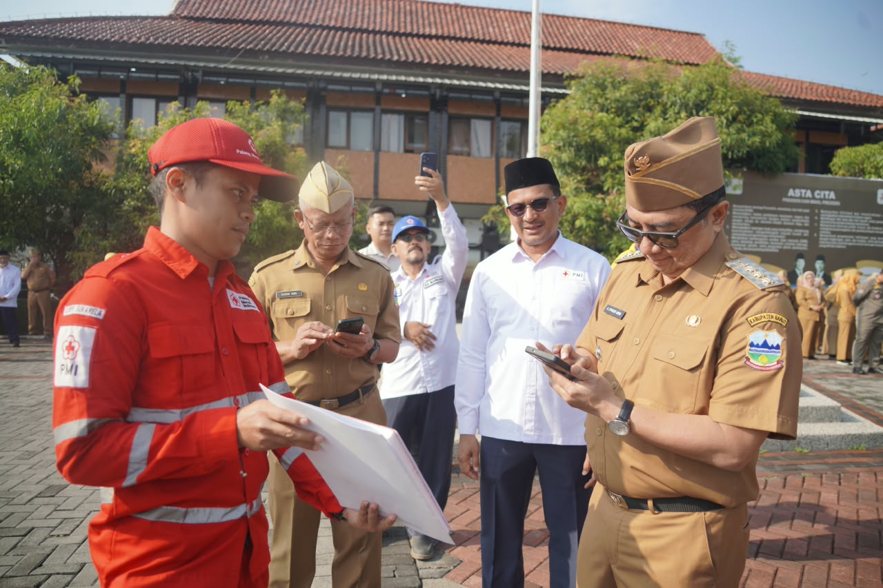 Bulan Dana PMI Garut 2026 Resmi Dimulai, Syakur Dorong Kepedulian Kemanusiaan